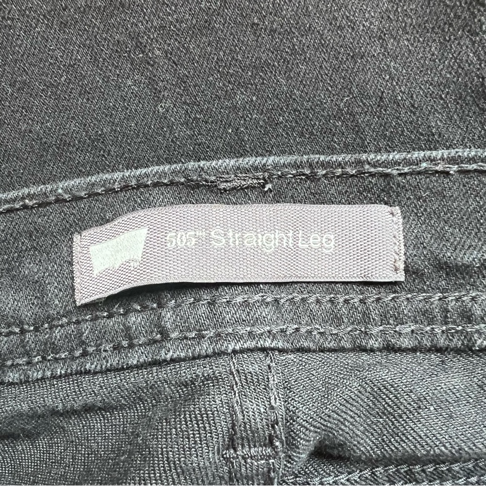 Levi's Black Straight Leg Women's Jeans - Picture 7 of 13
